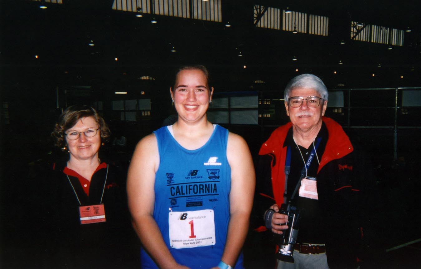 Donna and John Dye with Karen Freberg at National Scholastic